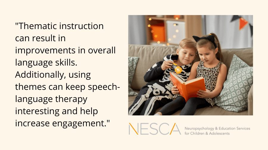 Thematic Instruction in Speech-Language Therapy