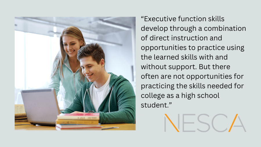 Why is it so hard to develop Executive Function skills for college as a high school student?