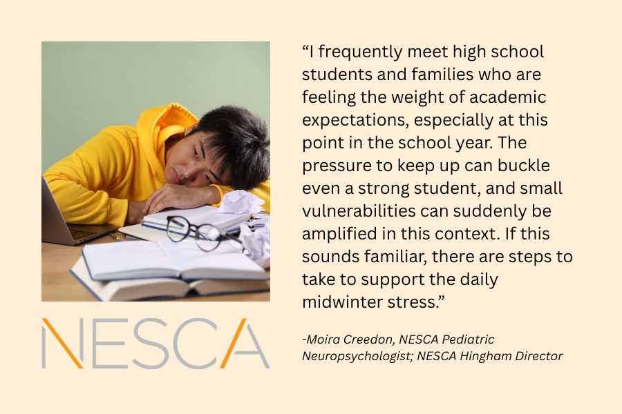 High school student image who is struggling with the overwhelm of school pressures